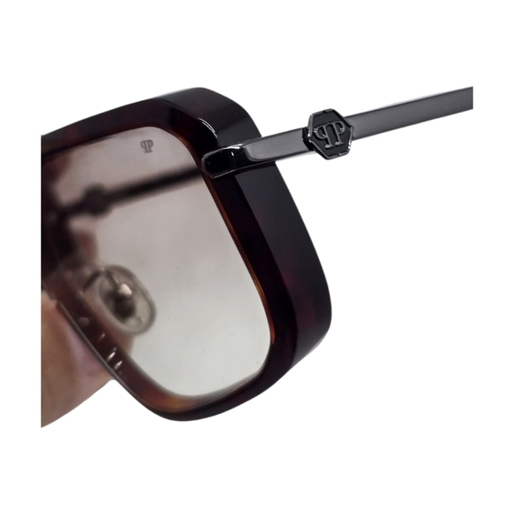 PHILIPP PLEIN SUNGLASSES Stylish Tortoiseshell Sunglasses - Picture 4 of 7